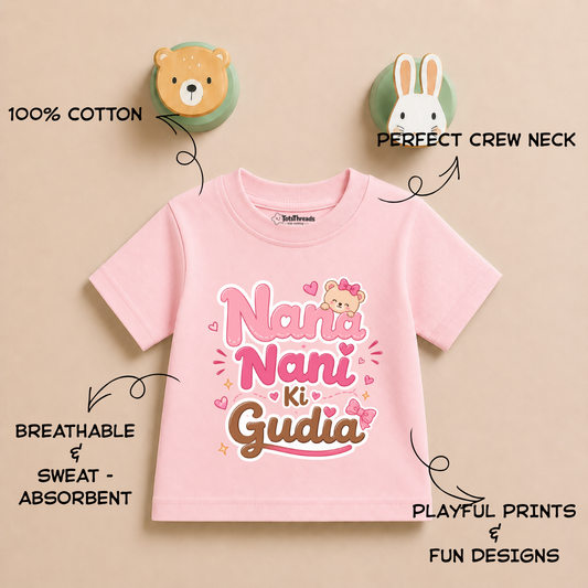 Nana Nani Ki Gudiya | Kids Tshirt