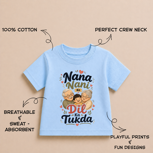 Nana Nani Ke Dil Ka Tukda | Kids Tshirt
