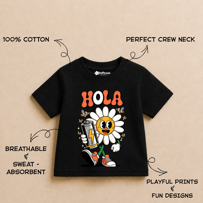 Hola Sunflower | Kids Tshirt
