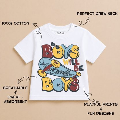 Boys Will Be Boys | Kids Tshirt
