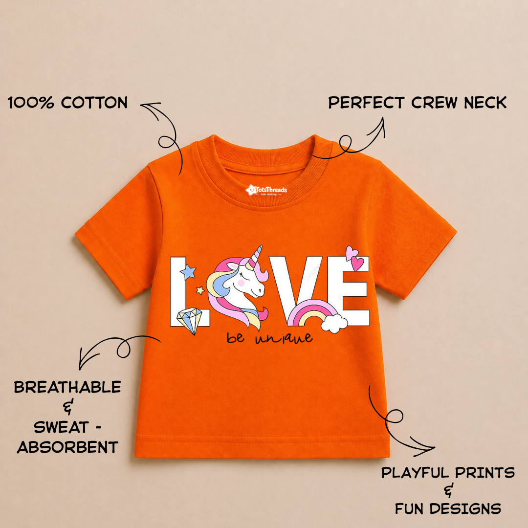 Unicorn Love | Kids Tshirt