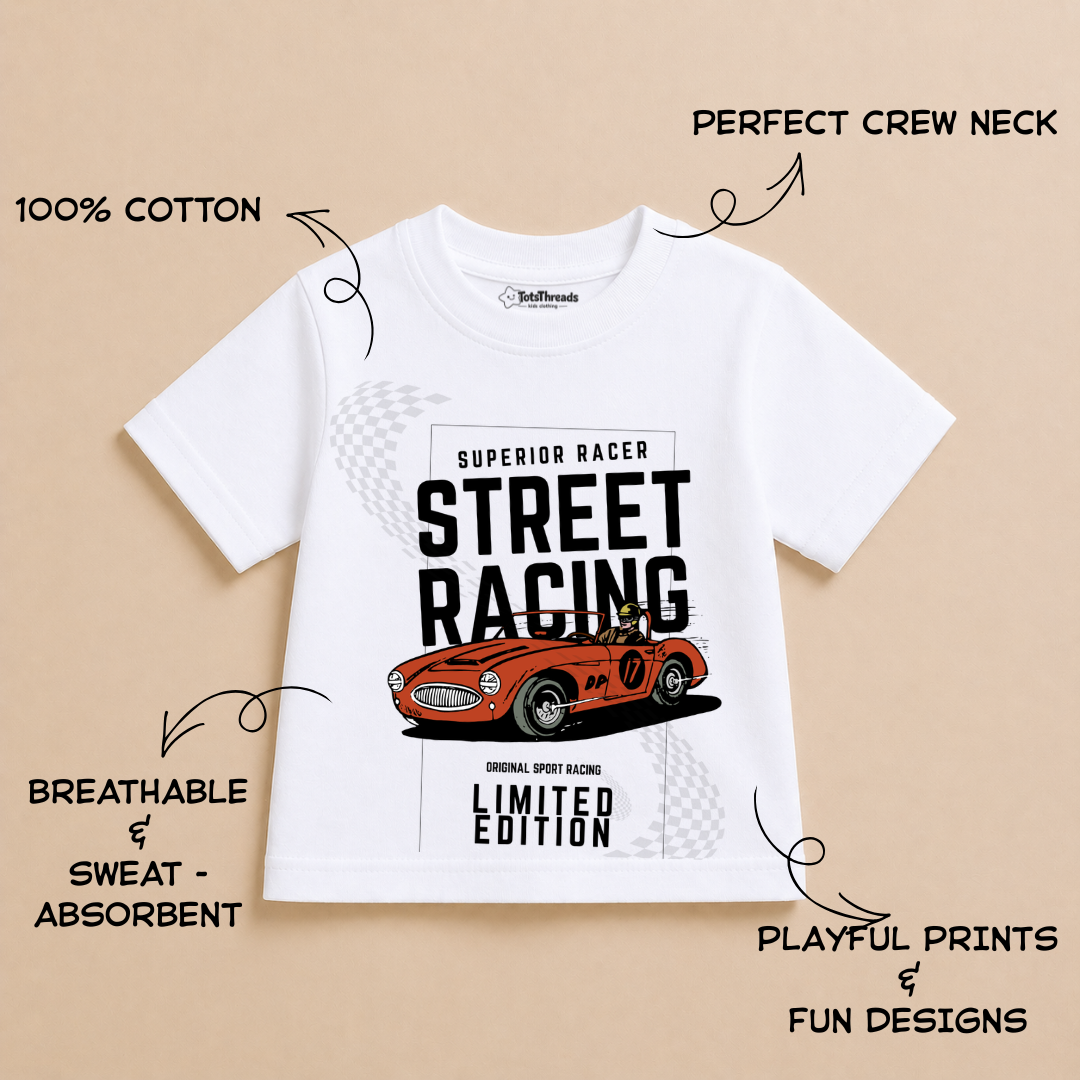 Car Street racing | Kids Tshirt