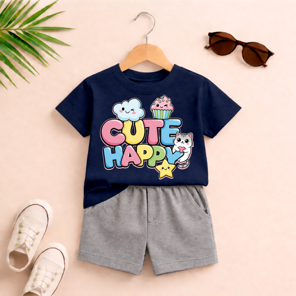 Cute Happy | Co-ord Set
