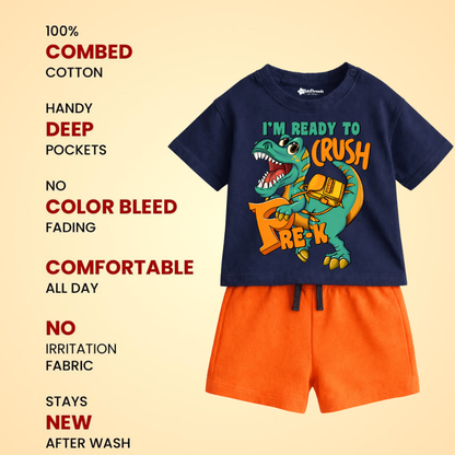 Ready To Crush Dino | Co-ord Set