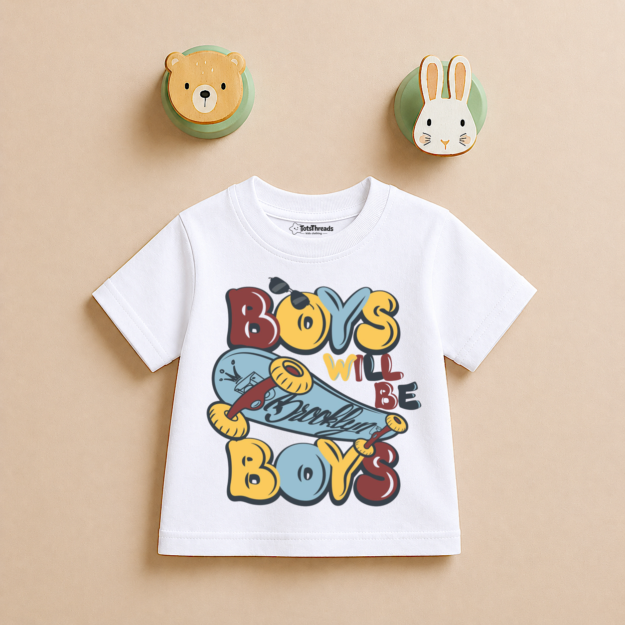 Boys Will Be Boys | Kids Tshirt