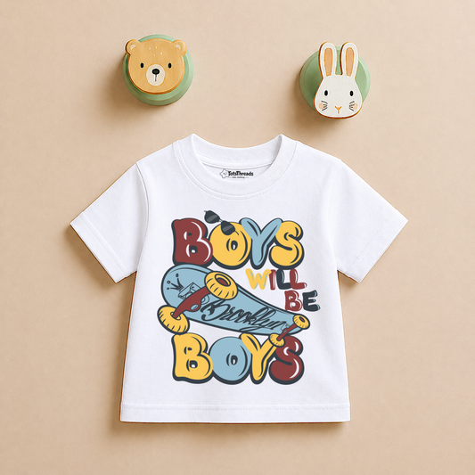 Boys Will Be Boys | Kids Tshirt