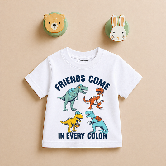 Friends Come In Every Colour | Kids Tshirt