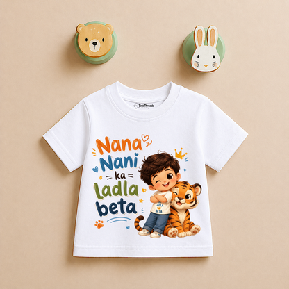 Nana Nani Ka Ladla Beta | Kids Tshirt