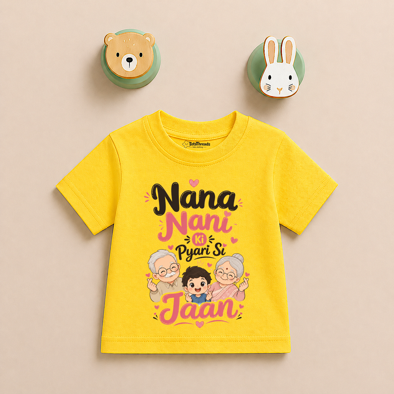 Nana Nani Ki Pyaari Si Jaan | Kids Tshirt