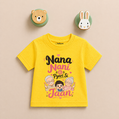 Nana Nani Ki Pyaari Si Jaan | Kids Tshirt